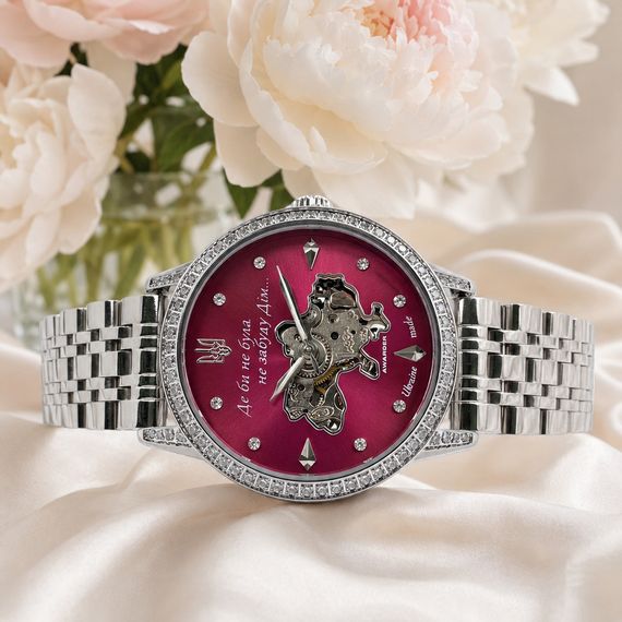Годинник наручний Awarder 049 Silver-Pink | Зображення 9