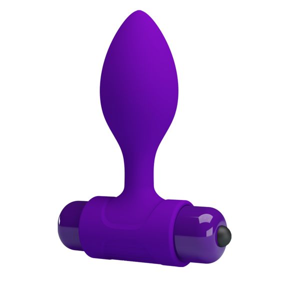 Анальна пробка - Pretty Love Vibra Butt Plug Purple | Зображення 1