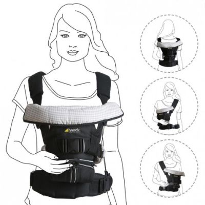 Рюкзак-переноска Hauck 4 Way Carrier Black (58102-5) | Зображення 2