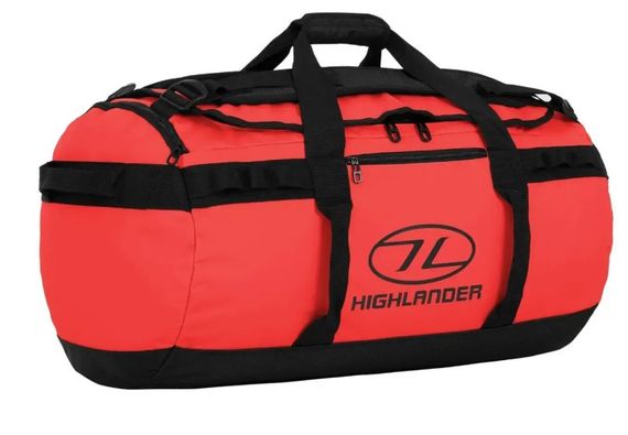 Сумка дорожня водозахисна Highlander Storm Kitbag 65L Red (DB123-RD) | Зображення 2