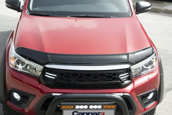 Дефлектор капота 2015-2020 (EuroCap) для Toyota Hilux | Зображення 2