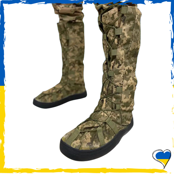 Зимові водонепроникні бахіли. Тактичні бахіли для військових. Бахили ЗСУ. 38-46