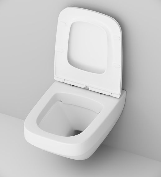 Унітаз підвісний AM.PM Inspire V2.0 безободковий FlashClean з сидінням Slim Soft Close (C50A1700SC) | Зображення 5