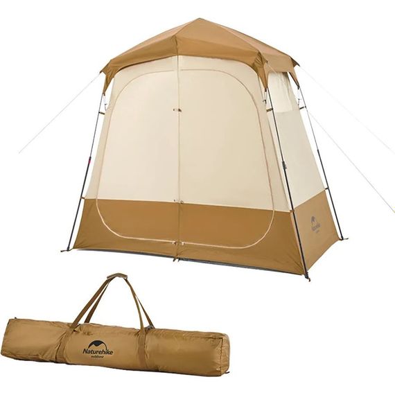 Душовий намет зонований Naturehike NH22ZP006, коричневий | Зображення 2