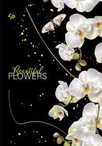 Блокнот 4Profi "Spring flowers" orchid 40 арк. формат А5  905416