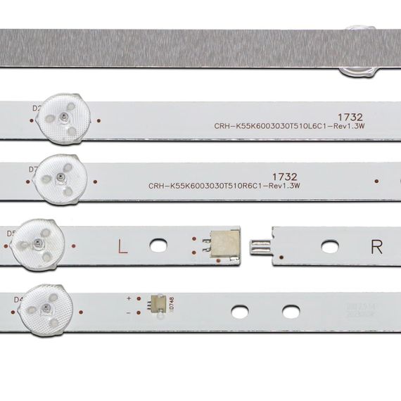 LED підсвітка TV 55" Sceptre: W55-UQTV58FE, W55-SITV58FE, W55-SUTV58FE, W55SUTV58FE, U550CV-UMR, 10шт. | Зображення 1