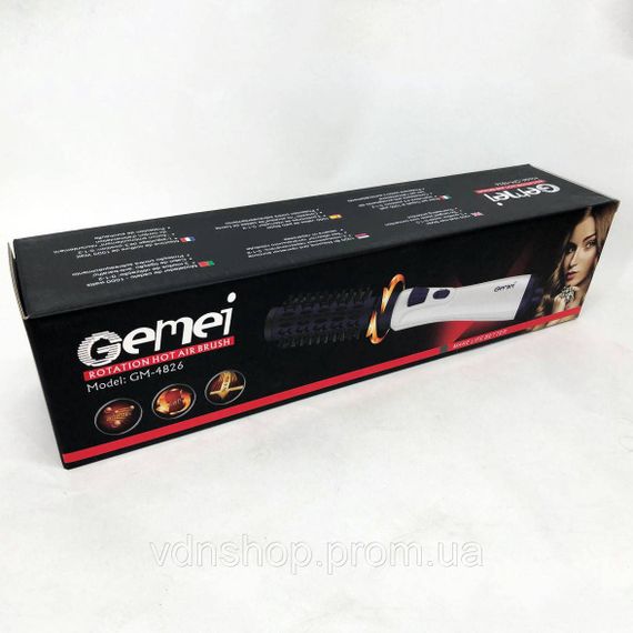 Сучасний фен для волосся Gemei GM-4826, Професійний фен, Хороший електричний фен Домашній BZ-37 | Зображення 1