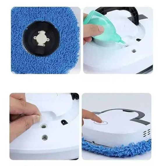 Пилосос-робот миючий SmartBot 2в1 з акумулятором 2400 мАг для вологого та сухого прибирання (47025-_508) | Зображення 8