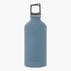 Пляшка Highlander Alu Bottle Grey 500 мл, алюмінієва фляга туристична спорт похід