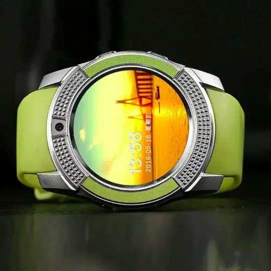 Розумні смарт-годинник Smart Watch V8. IF-489 Колір: зелений | Зображення 2