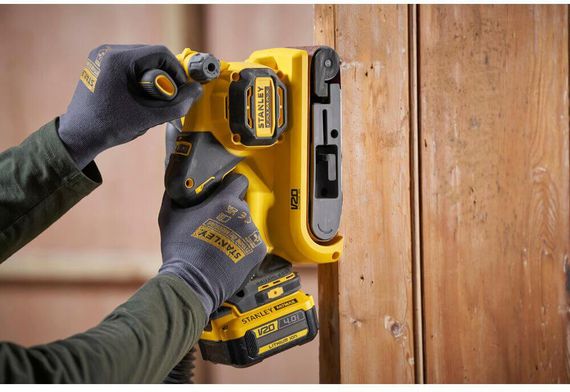 Шліфмашина стрічкова акумуляторна STANLEY FATMAX SFMCW223B | Зображення 7