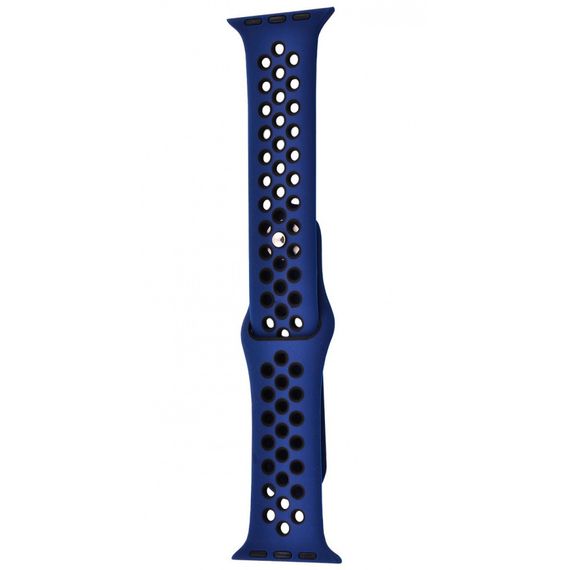 Ремінець Apple Watch Sport Nike+ 38/40/41 mm, браслет для годинника Apple, ремінець для Apple watch midnight blue/black