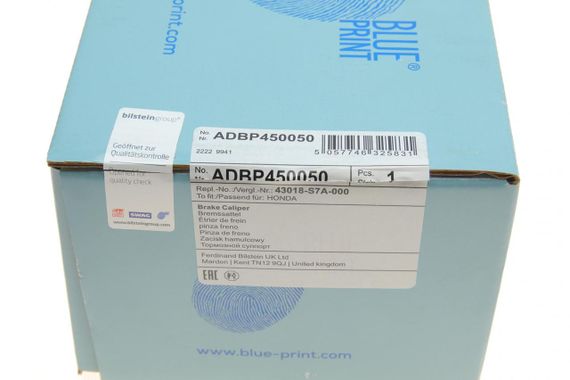 Суппорт тормозной задний  R Honda FR-V 04-11 Legend III 96-04 ADBP450050 | Зображення 4