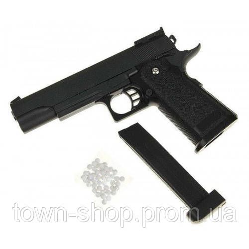 Страйкбольный пистолет  "Colt M1911 Hi-Capa" Galaxy G6 металл | Зображення 1