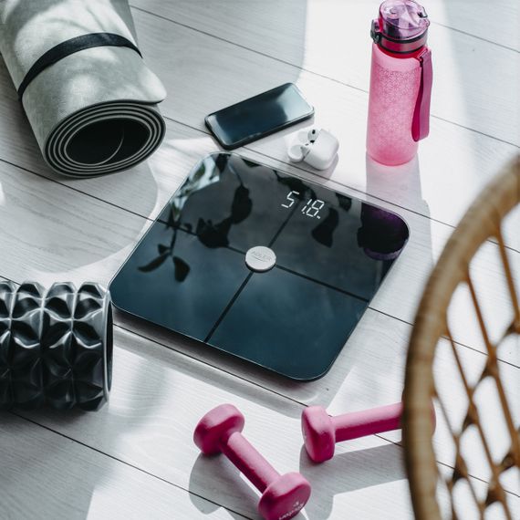 Ваги підлогові діагностичні електронні Adler AD 8187 Smart чорні до 180 кг з Bluetooth та аналізом складу тіла | Зображення 6