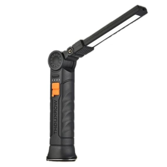 Ліхтар поворотний Worklight G51-LED-COB з магнітом та гаком, Кемпінговий складаний ліхтар | Зображення 2