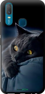 Чохол на Vivo Y11 Димчастий кіт "825b-629-2448"