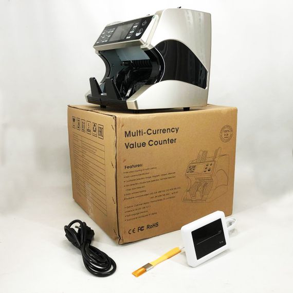 Лічильник банкнот Bill Counter AL-920 з визначенням номіналу та детекторами UV/MG/IR | Зображення 7