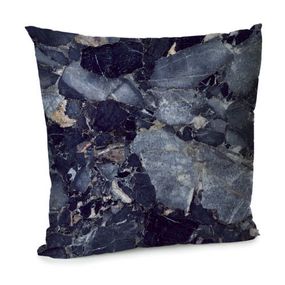 Подушка диванная с бархата Мрамор 45x45 см (45BP_ORG035)