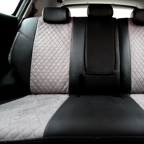 Чохли на сидіння з екошкіри та антари Audi A6 C7 2011-2018 EMC-Elegant | Зображення 8