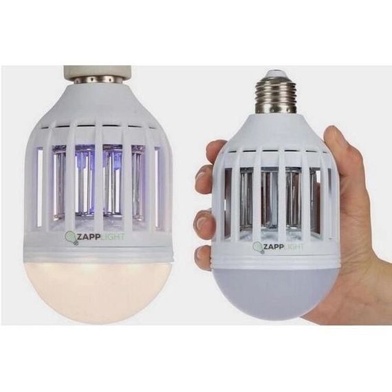 Світлодіодна лампа знищувач комарів комах 2 в 1 ZAPPLIGHT | Зображення 2