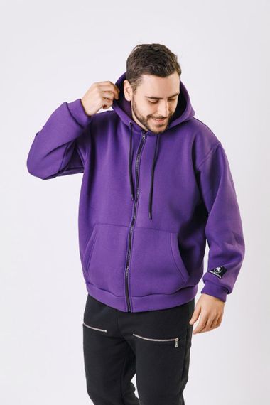Зіп-Худі унісекс МА (01) Фіолетовий | Зображення 4