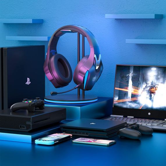 Бездротові ігрові навушники PHOINIKAS Q5S (2.4G) — із підтримкою віртуального об’ємного звуку 7.1 | Зображення 7