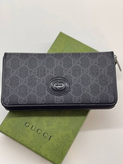 Вертикальний гаманець Gucci Aria Grey | Зображення 4