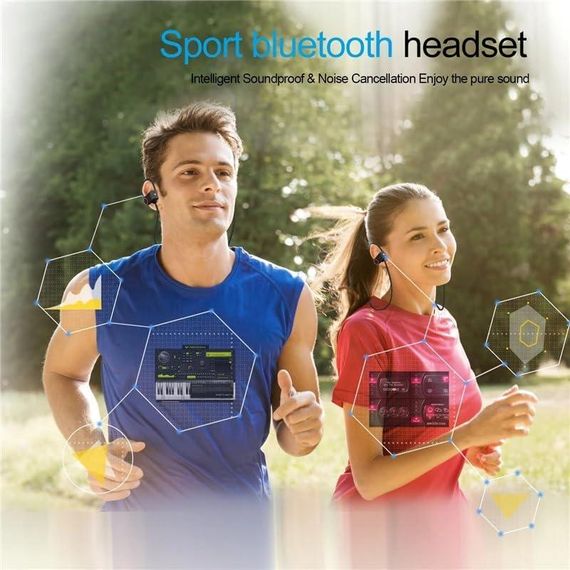 Наушники U8 беспроводные наушники устойчивые к поту водонепроницаемые спортивные для развлечения и  обучения | Зображення 7