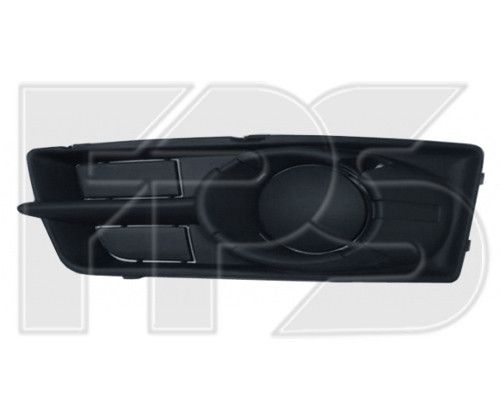 Решетка бампера Mitsubishi Colt 09-10 (Z30), левая, без отв. ПТФ (FPS) 6402A165