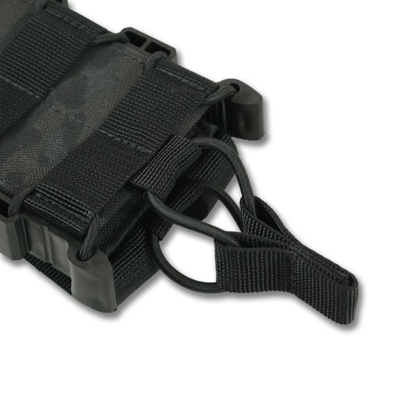 Жесткий усиленный тактический подсумок Kiborg GU Single Mag Pouch Dark Multicam | Зображення 4