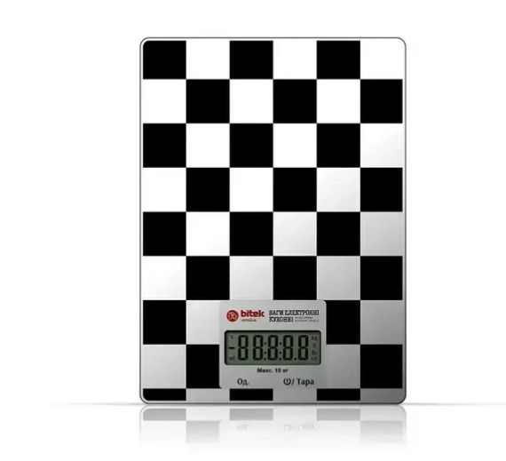 Весы кухонные электронные BITEK BT-8078 до 10 кг с LCD дисплеем, точные бытовые весы для кухни | Зображення 1