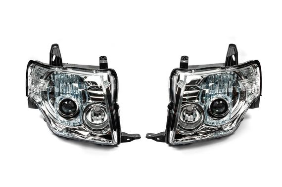 Передние Фары OEM (2 шт) для Mitsubishi Pajero Wagon IV 2006-2021 гг | Зображення 1
