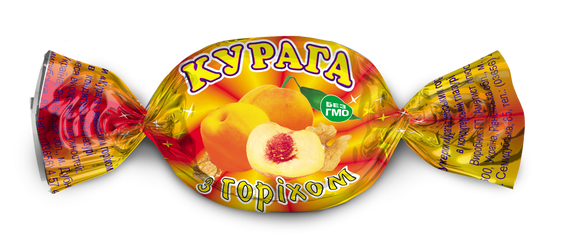 Цукерка Курага з горіхом АМЕТИСТ ПЛЮС вагова 500г (213832)