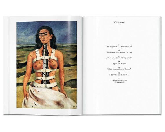 Книги о великих художниках Фрида Кало Kahlo - Taschen живопись книги по истории искусства | Зображення 1