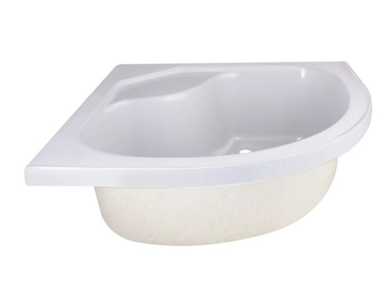 Набір Lidz Душова кабіна Latwa SC90x90.SAT.HIGH.FR напівкругла, скло Frost 4 мм + Душовий піддон Kapielka ST90x90x41, з панеллю | Зображення 4