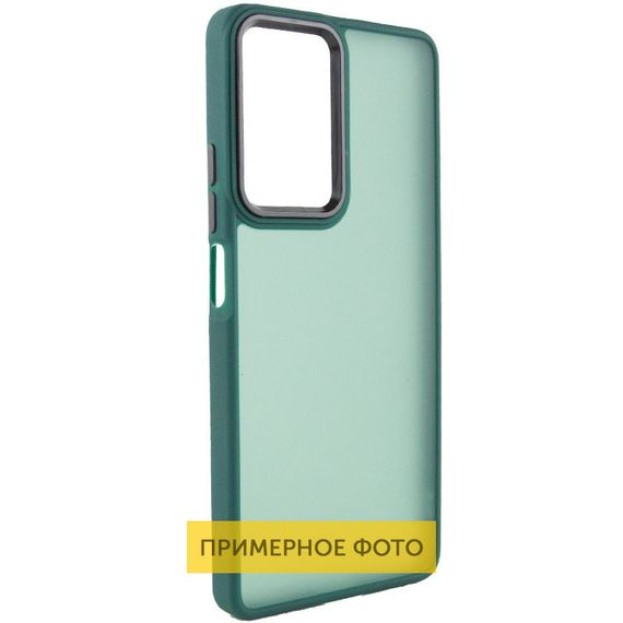 Чохол TPU+PC Lyon Frosted для Motorola Moto G05 / E15 4G Black Green