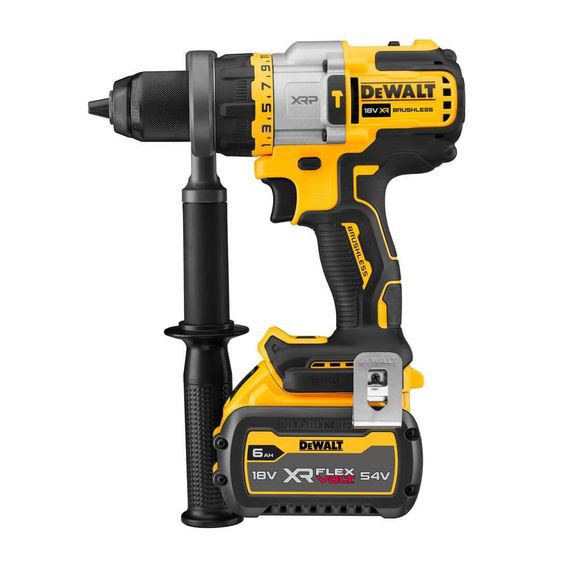 Дрель-шуруповерт аккумуляторная бесщеточная ударная 126 Нм DeWALT DCD999T1 | Зображення 2