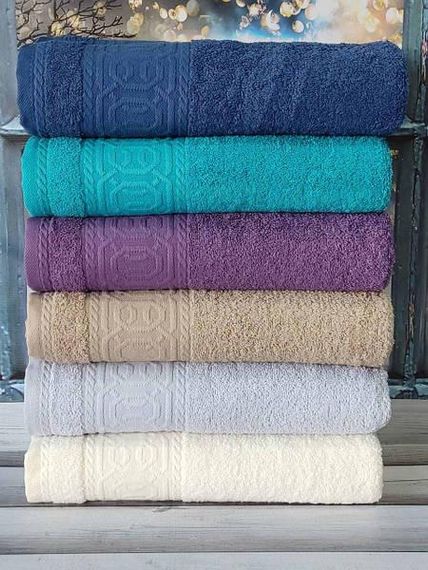 Рушники Sweet dreams Gucci 70х140см Махра набір 6шт