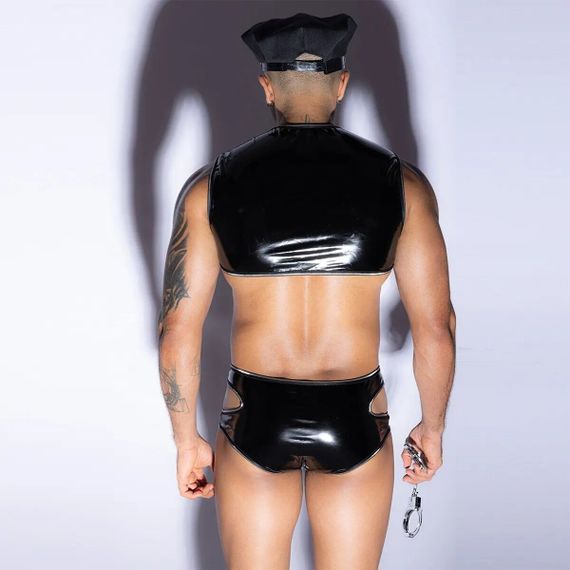 Чоловічий еротичний костюм поліцейського JSY 9107 One Size | Зображення 2