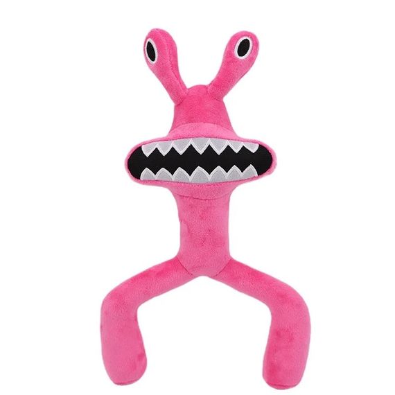 Плюшевая Мягкая Игрушка Rainbow friends Радужный Друг Розовый Монстр Роблокс Roblox