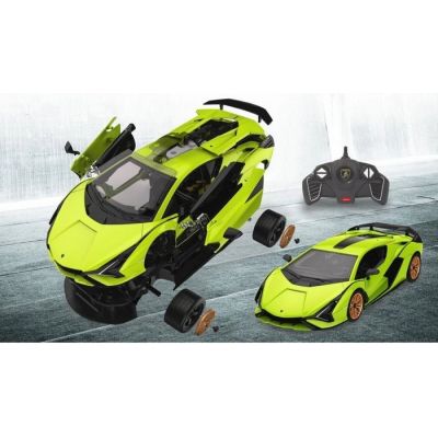 Радиоуправляемая игрушка Rastar Lamborghini Sian конструктор 1:18 (97400) | Зображення 9