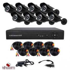 Комплект AHD видеонаблюдения CoVi Security AHD-8W KIT
