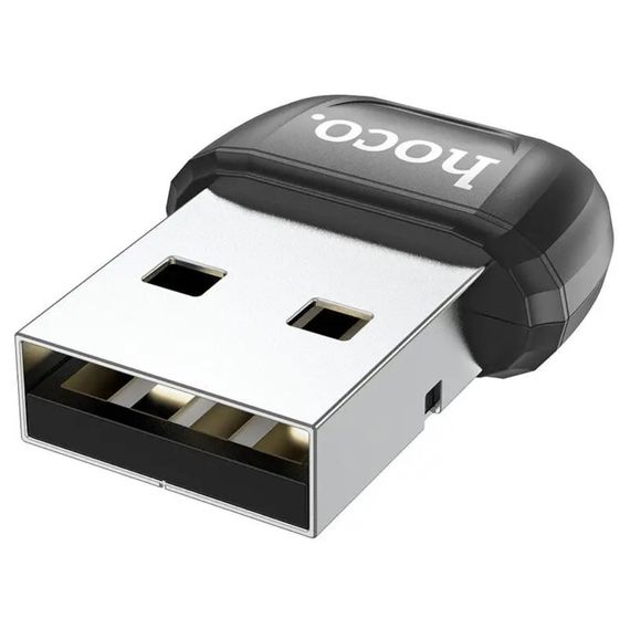 Bluetooth USB адаптер Hoco UA18 V5.0 для компьютера, ноутбука | Зображення 1