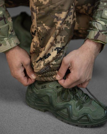 Зимние штаны soft shell BANDIT пиксель ТР6410 | Зображення 5