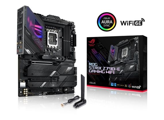 Материнcька плата ASUS ROG STRIX Z790-E GAMING WIFI s1700 Z790 4xDDR5 M.2 HDMI-DP Wi-Fi BT ATX (90MB1CL0-M0EAY0) | Зображення 9