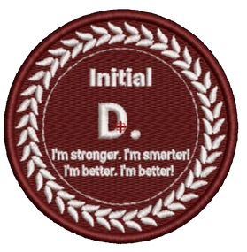 Шеврон Initial D.