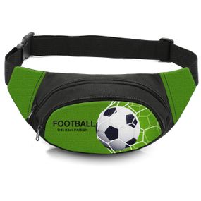 Сумка-бананка детская с принтом Футбол поясная сумка для мальчика (4661)