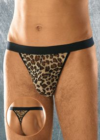 Чоловічі стрінги - Thong 4457, panther - S-L