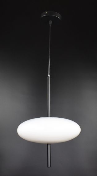 Люстра світлодіодна підвісна LED світильник для квартири на стелю лед 27046 Чорний 55-170х30х30 см.